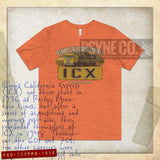 ICX Illinois California Express 1936 Vintage Men's T-Shirt