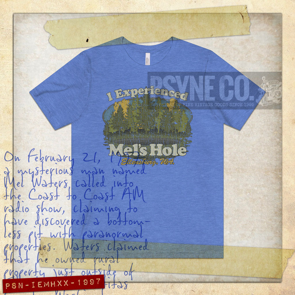I Experienced Mel's Hole 1997 Vintage Men's T-Shirt