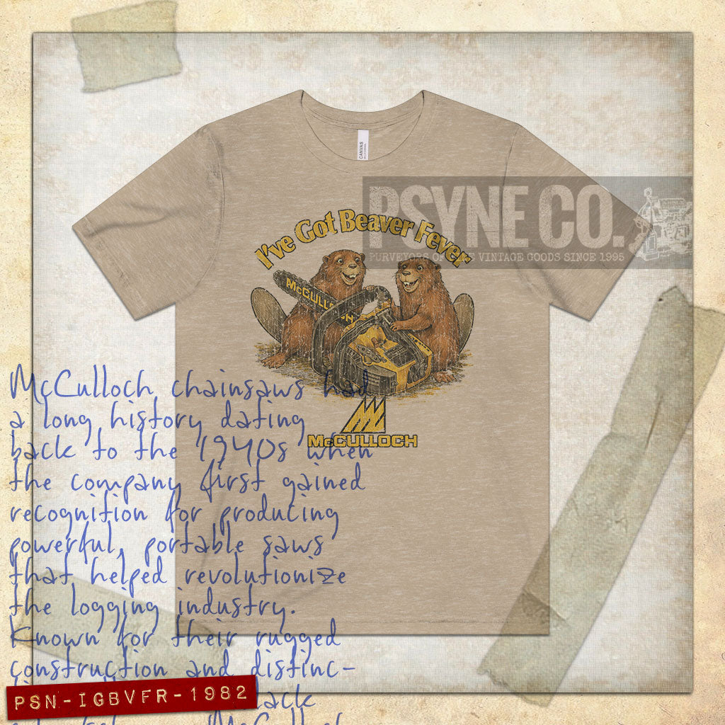 I've Got Beaver Fever 1982 Vintage Men's T-Shirt