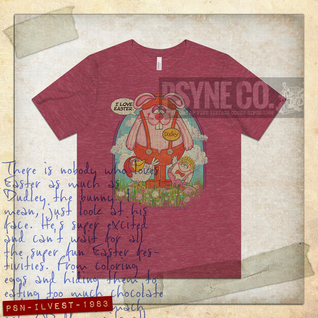 I Love Easter 1983 Vintage Men's T-Shirt