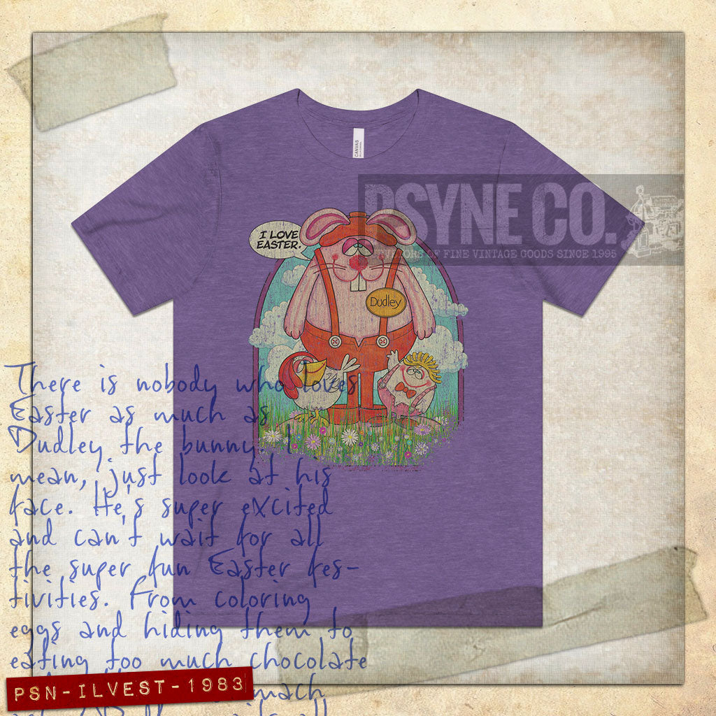 I Love Easter 1983 Vintage Men's T-Shirt