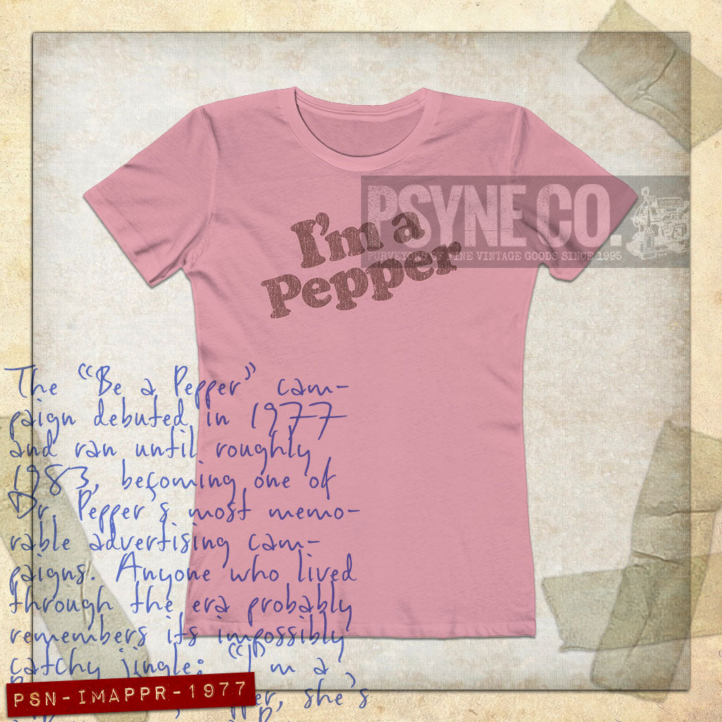 I'm a Pepper 1977 Vintage Women's T-Shirt