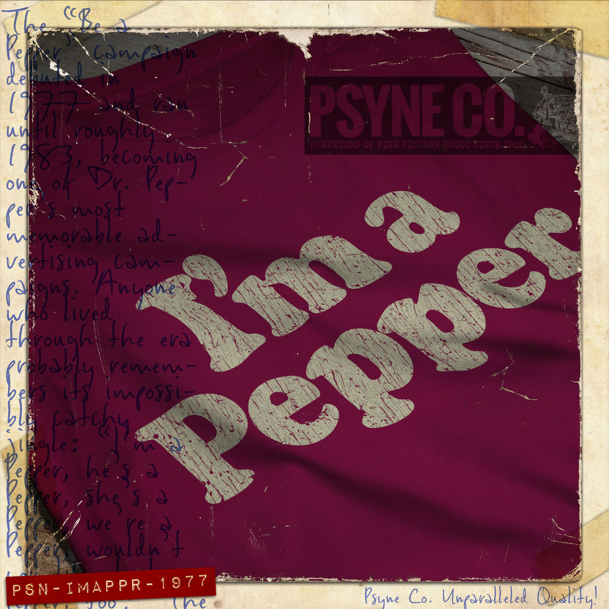 I'm a Pepper 1977 Vintage Women's T-Shirt