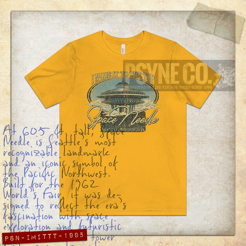 I Made It To The Top 1995 Vintage Men's T-Shirt