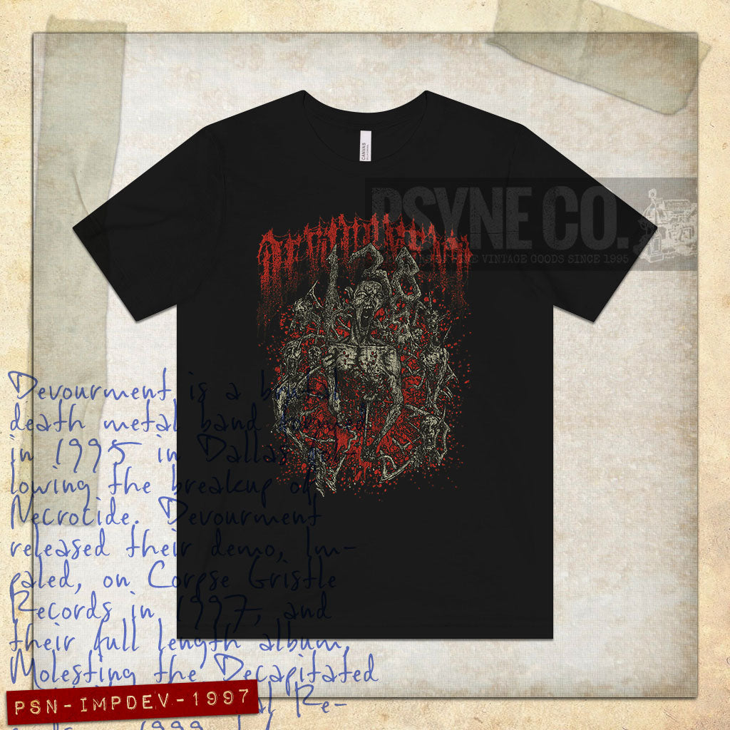 Impaled Devourment 1997 Vintage Men's T-Shirt