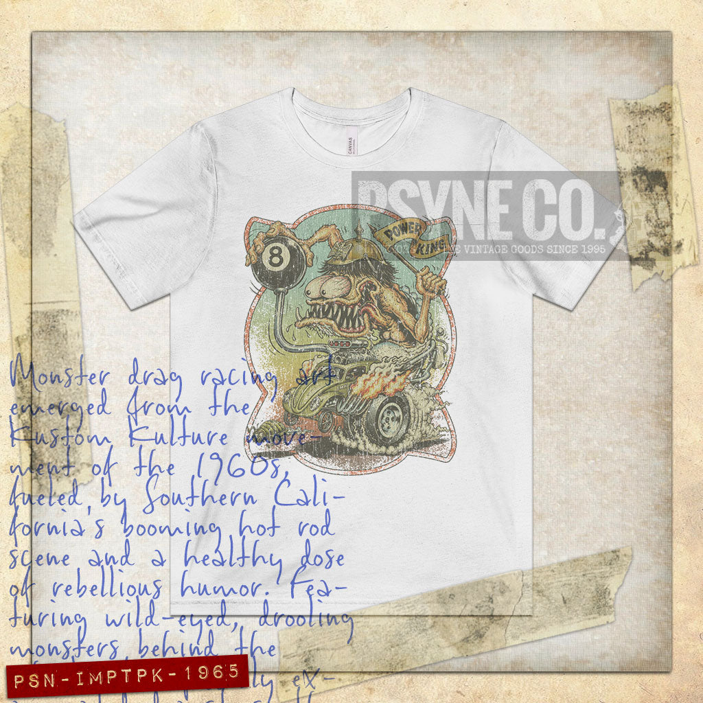 Import Power King 1965 Vintage Men’s T-Shirt
