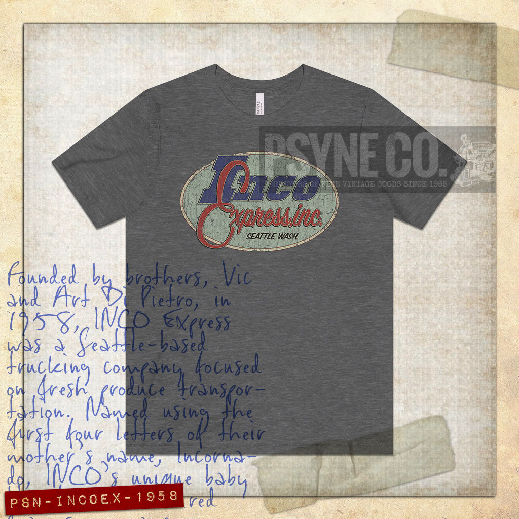 INCO Express 1958 Vintage Men's T-Shirt