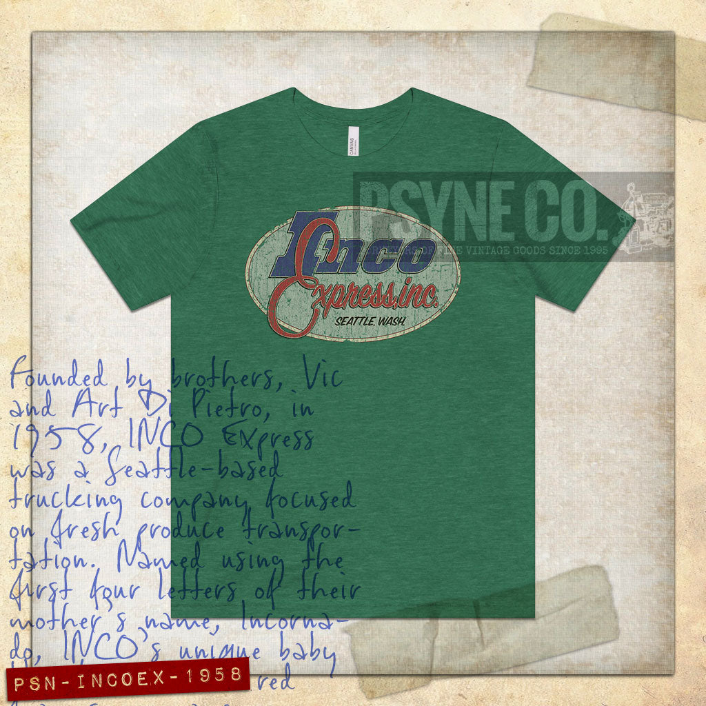 INCO Express 1958 Vintage Men's T-Shirt