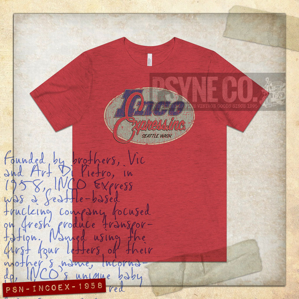 INCO Express 1958 Vintage Men's T-Shirt