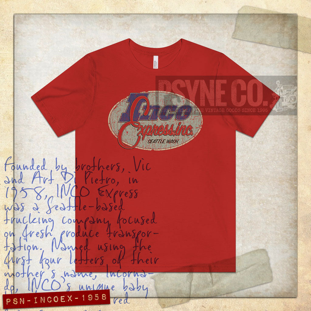 INCO Express 1958 Vintage Men's T-Shirt