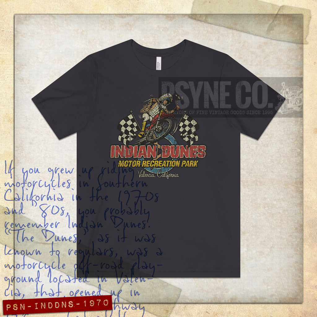 Indian Dunes Motor Recreation Park 1970 Vintage Men's T-Shirt