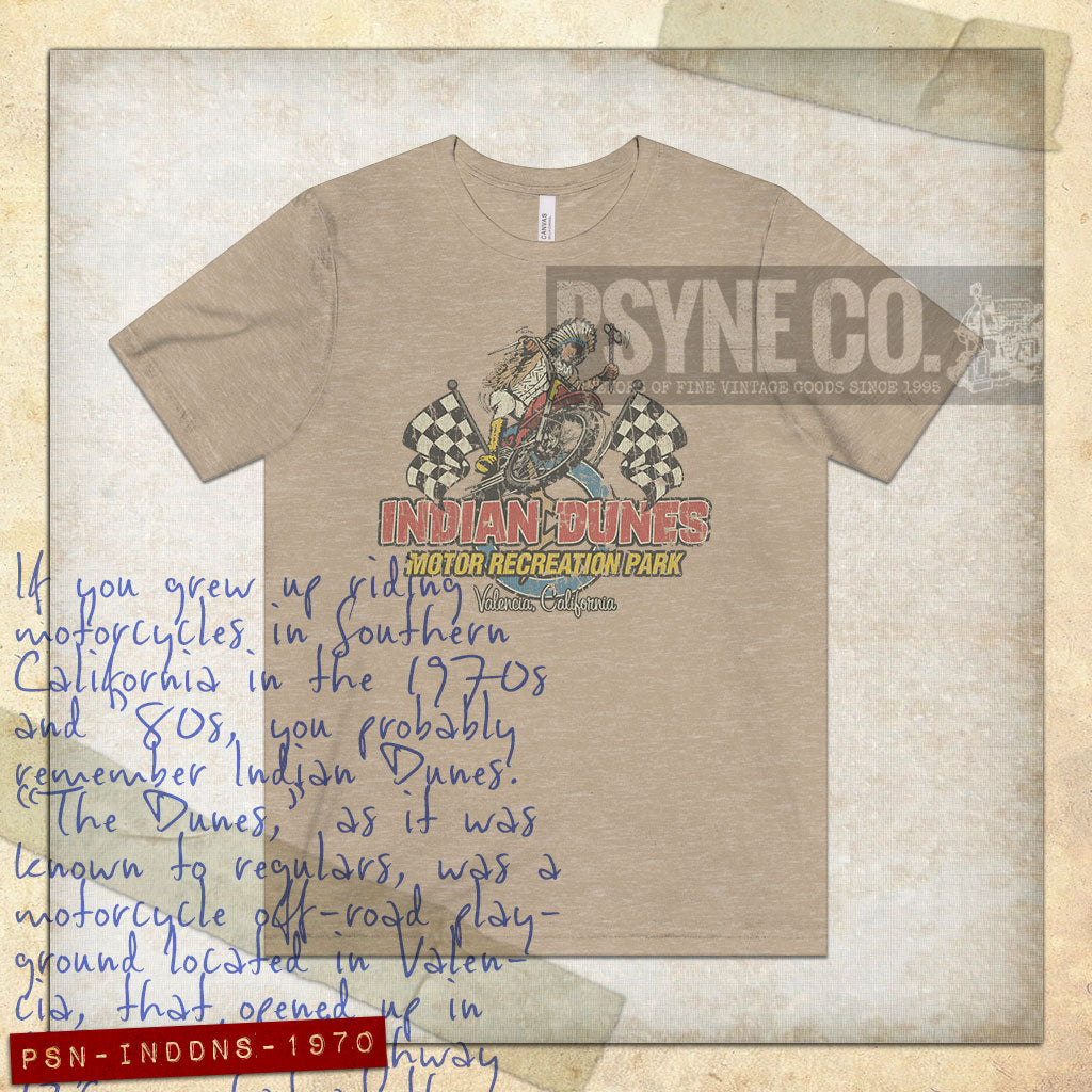 Indian Dunes Motor Recreation Park 1970 Vintage Men's T-Shirt