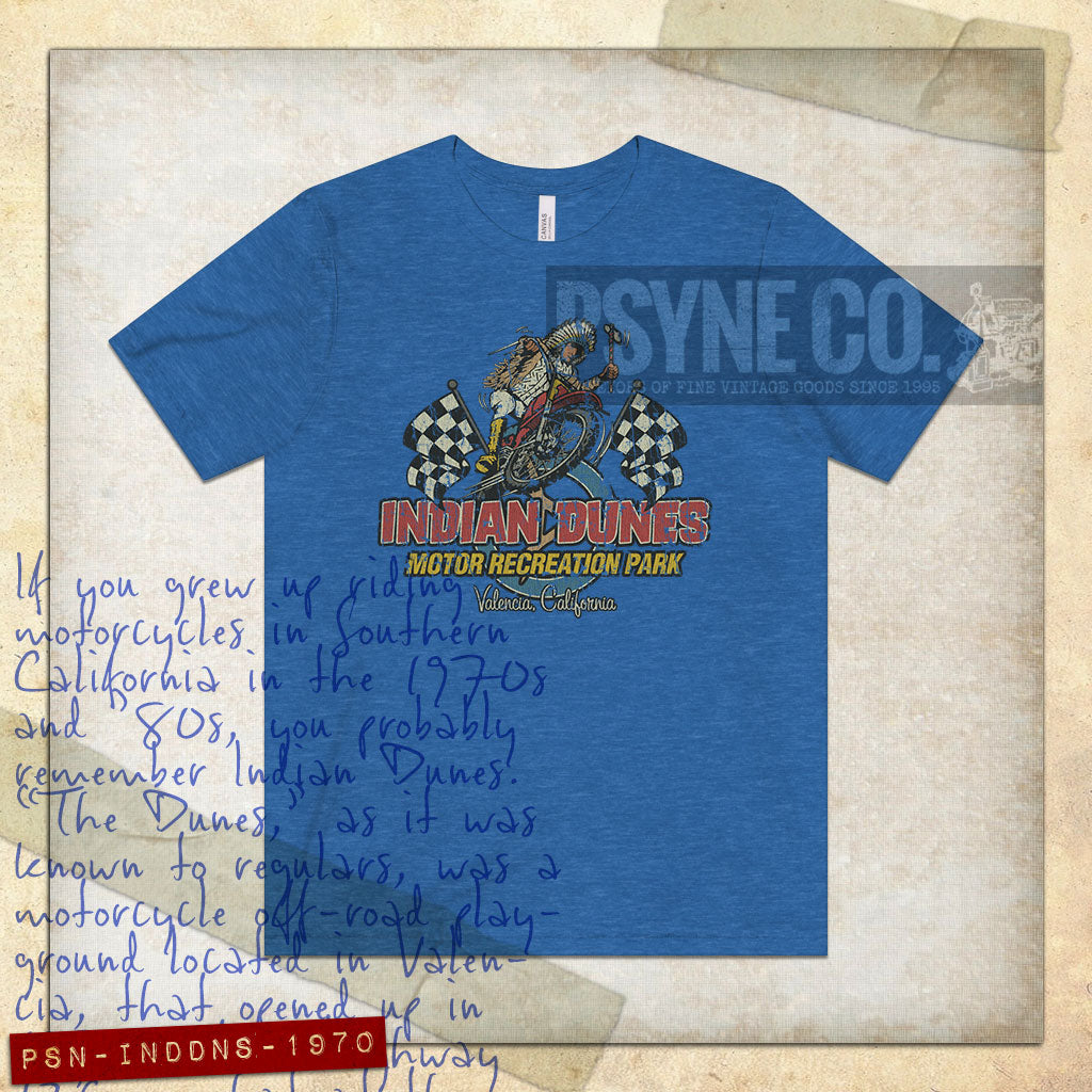 Indian Dunes Motor Recreation Park 1970 Vintage Men's T-Shirt