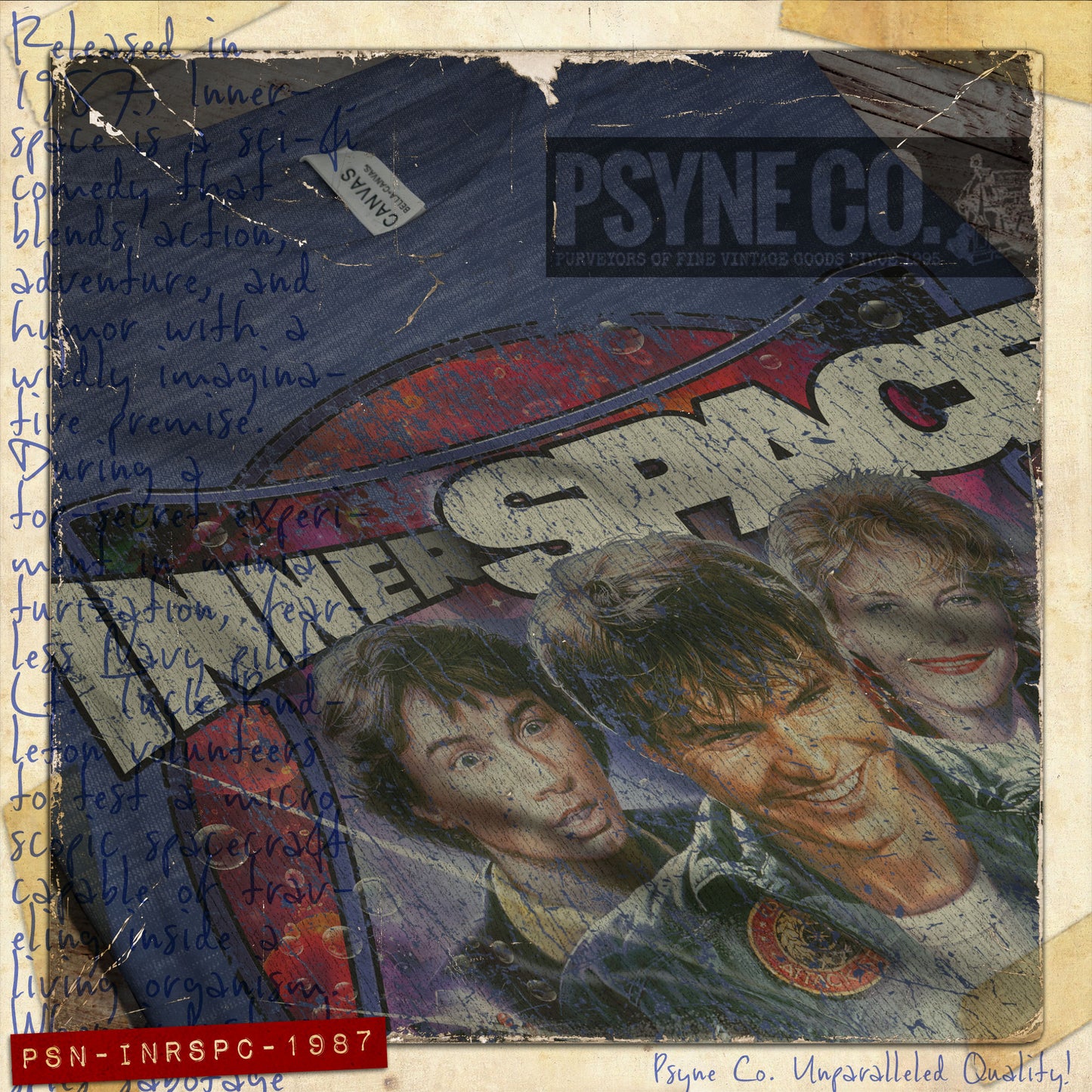 Innerspace 1987 Vintage Men's T-Shirt