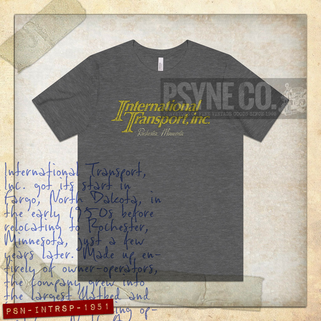 International Transport Inc. 1951 Vintage Men's T-Shirt