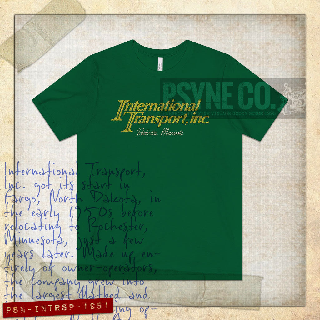 International Transport Inc. 1951 Vintage Men's T-Shirt