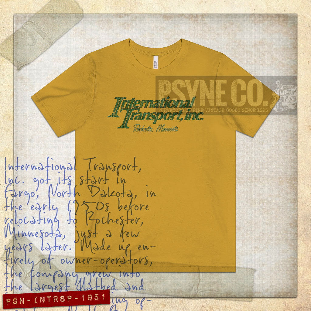 International Transport Inc. 1951 Vintage Men's T-Shirt