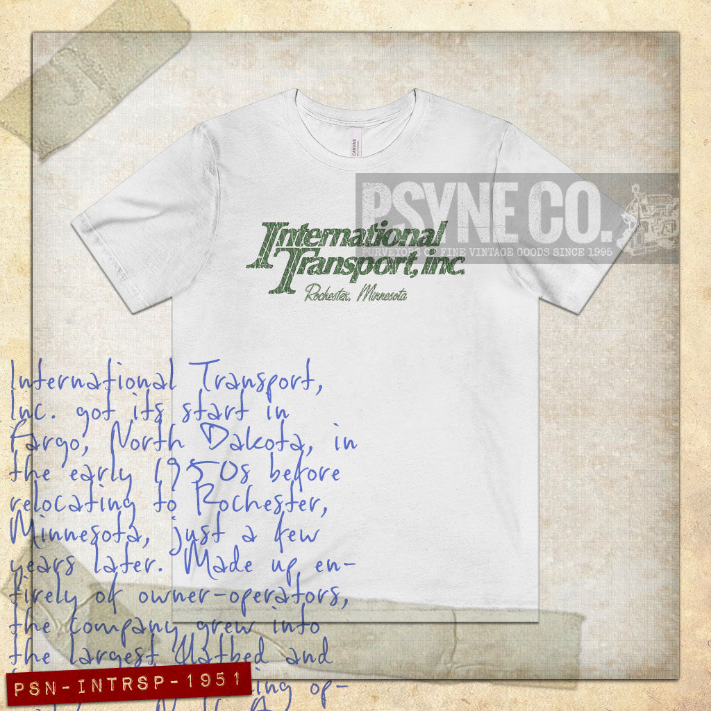 International Transport Inc. 1951 Vintage Men's T-Shirt