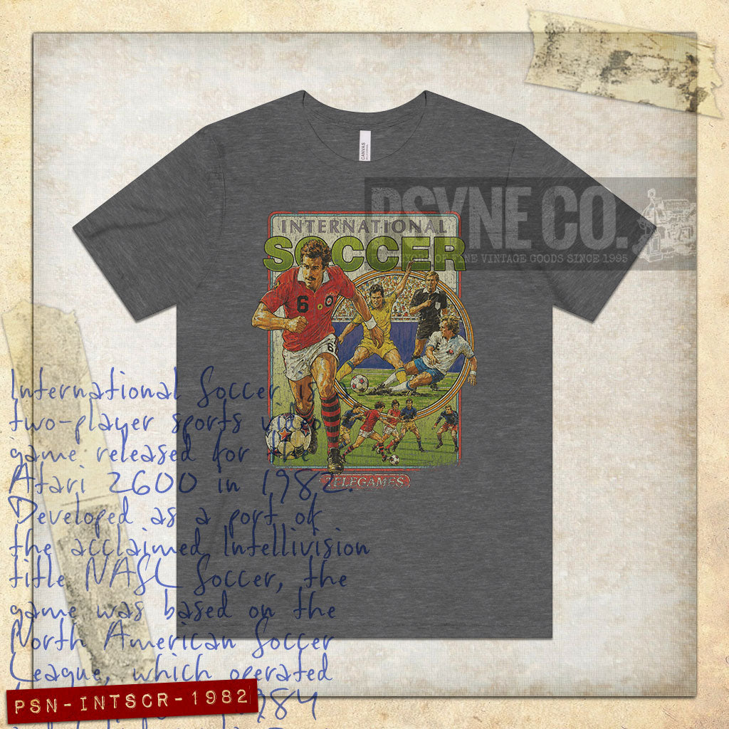 International Soccer 1982 Vintage Men’s T-Shirt
