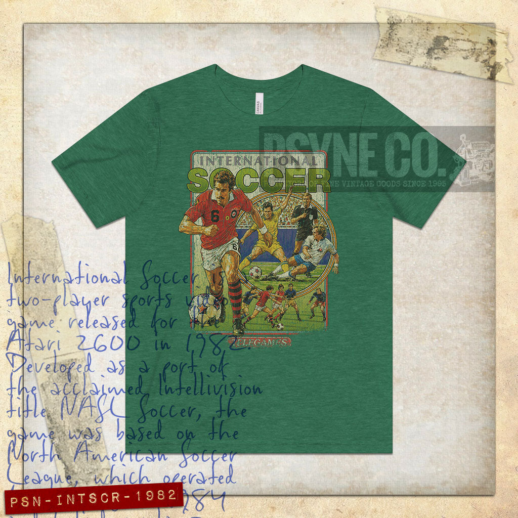 International Soccer 1982 Vintage Men’s T-Shirt