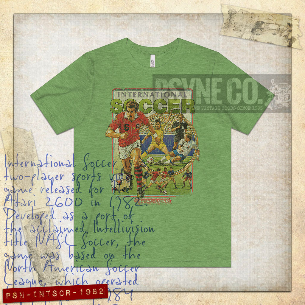 International Soccer 1982 Vintage Men’s T-Shirt