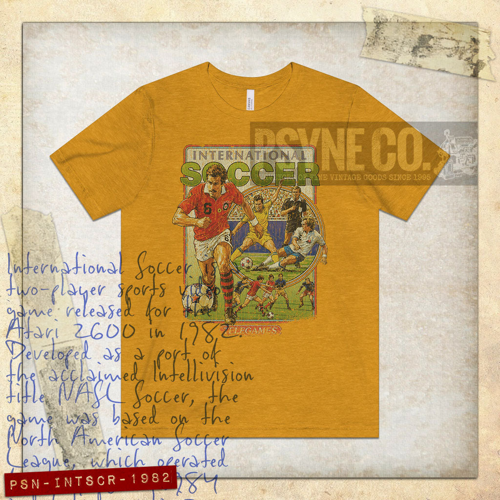International Soccer 1982 Vintage Men’s T-Shirt