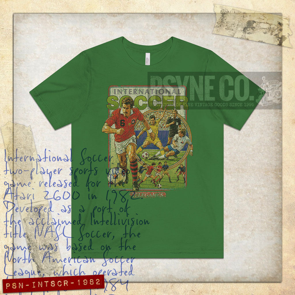 International Soccer 1982 Vintage Men’s T-Shirt
