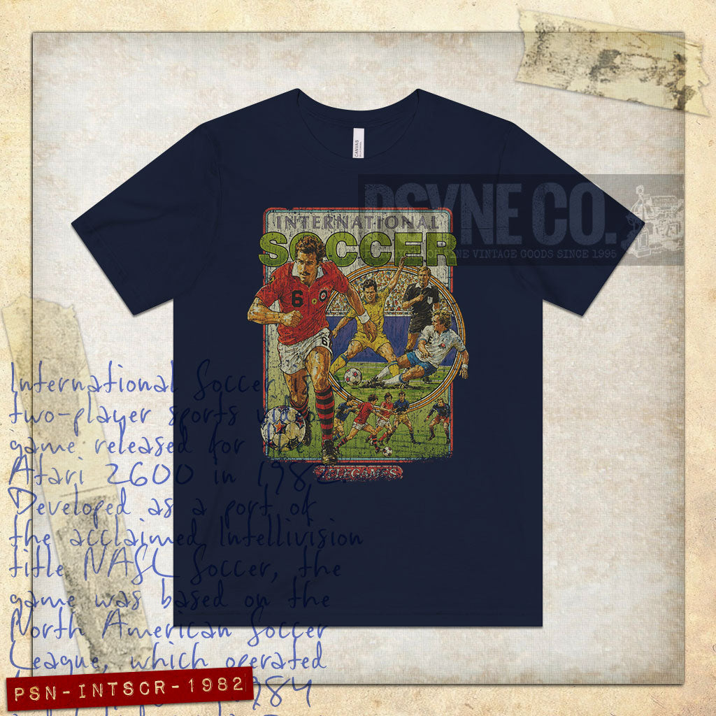International Soccer 1982 Vintage Men’s T-Shirt