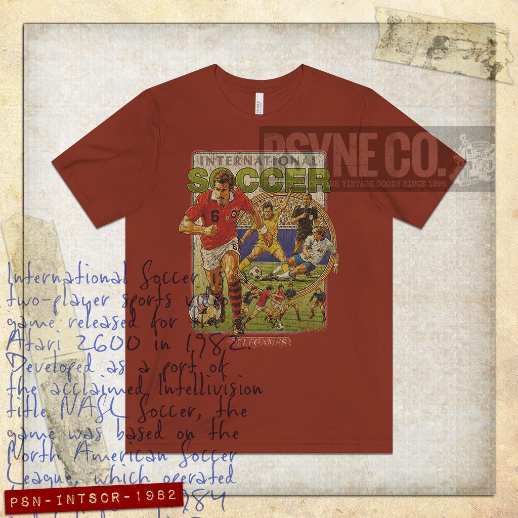 International Soccer 1982 Vintage Men’s T-Shirt