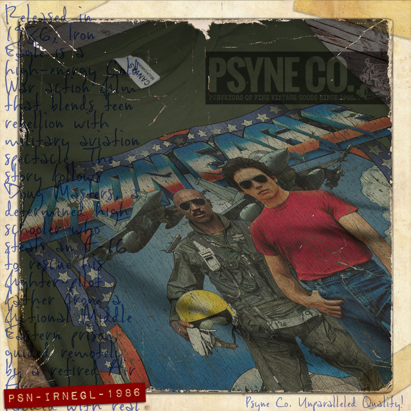 Iron Eagle 1986 Vintage Men's T-Shirt