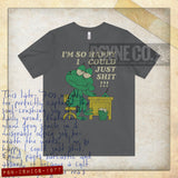 I'm So Happy I Could Just Shit 1977 Vintage Men's T-Shirt