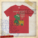 I'm So Happy I Could Just Shit 1977 Vintage Men's T-Shirt