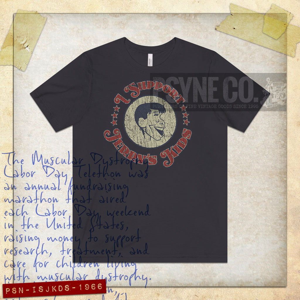 I Support Jerry’s Kids 1966 Vintage Men's T-Shirt
