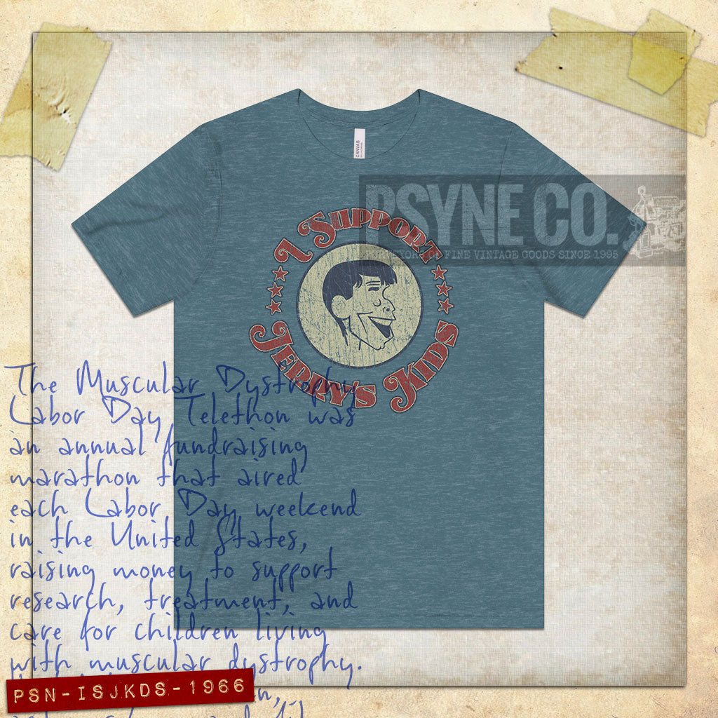 I Support Jerry’s Kids 1966 Vintage Men's T-Shirt