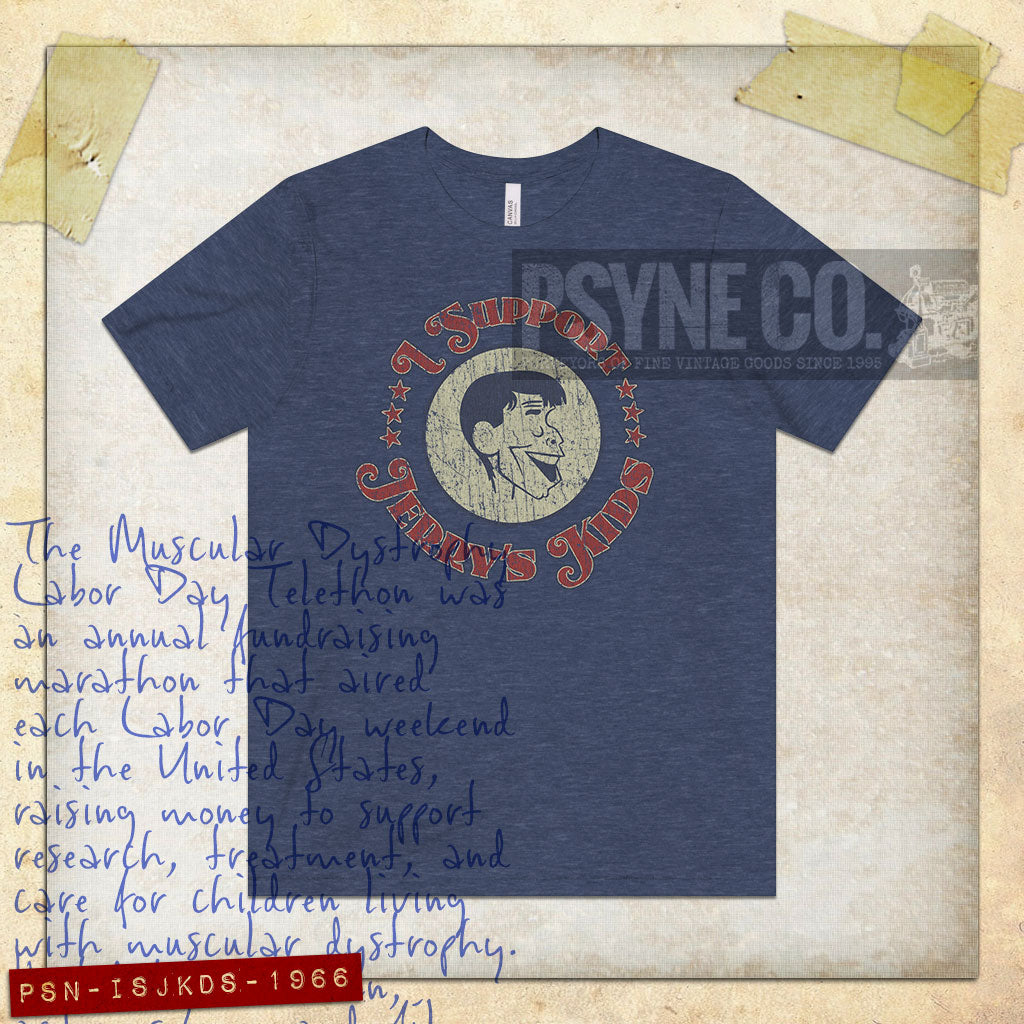 I Support Jerry’s Kids 1966 Vintage Men's T-Shirt