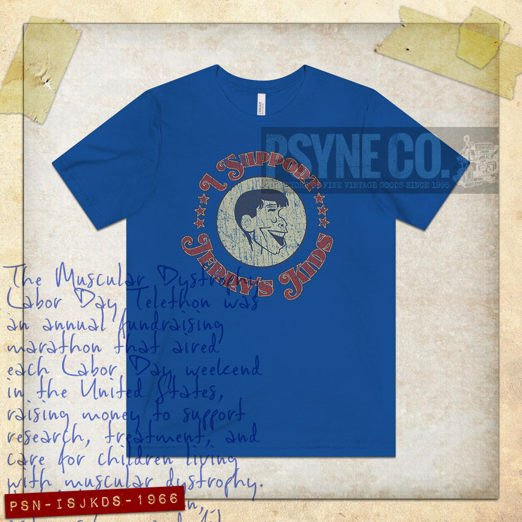 I Support Jerry’s Kids 1966 Vintage Men's T-Shirt