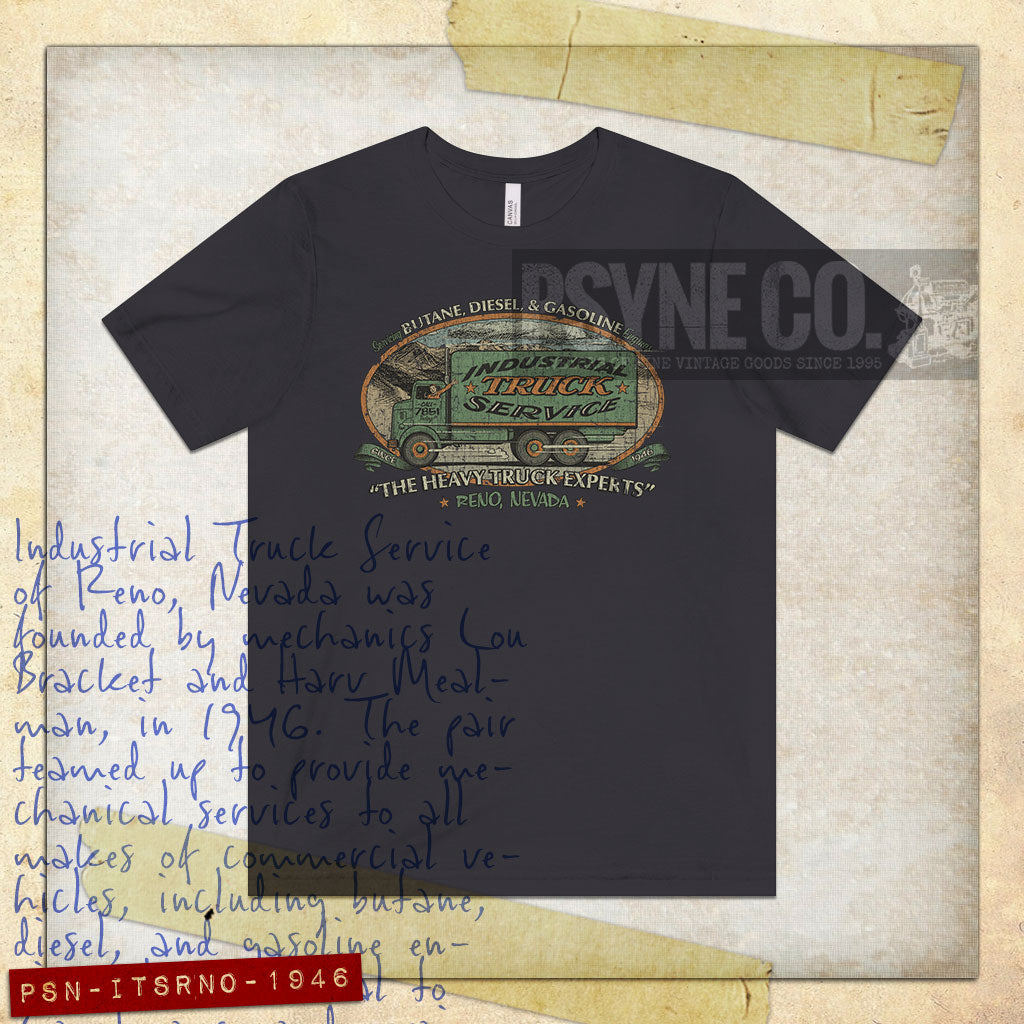 Industrial Truck Service Reno 1946 Vintage Men's T-Shirt