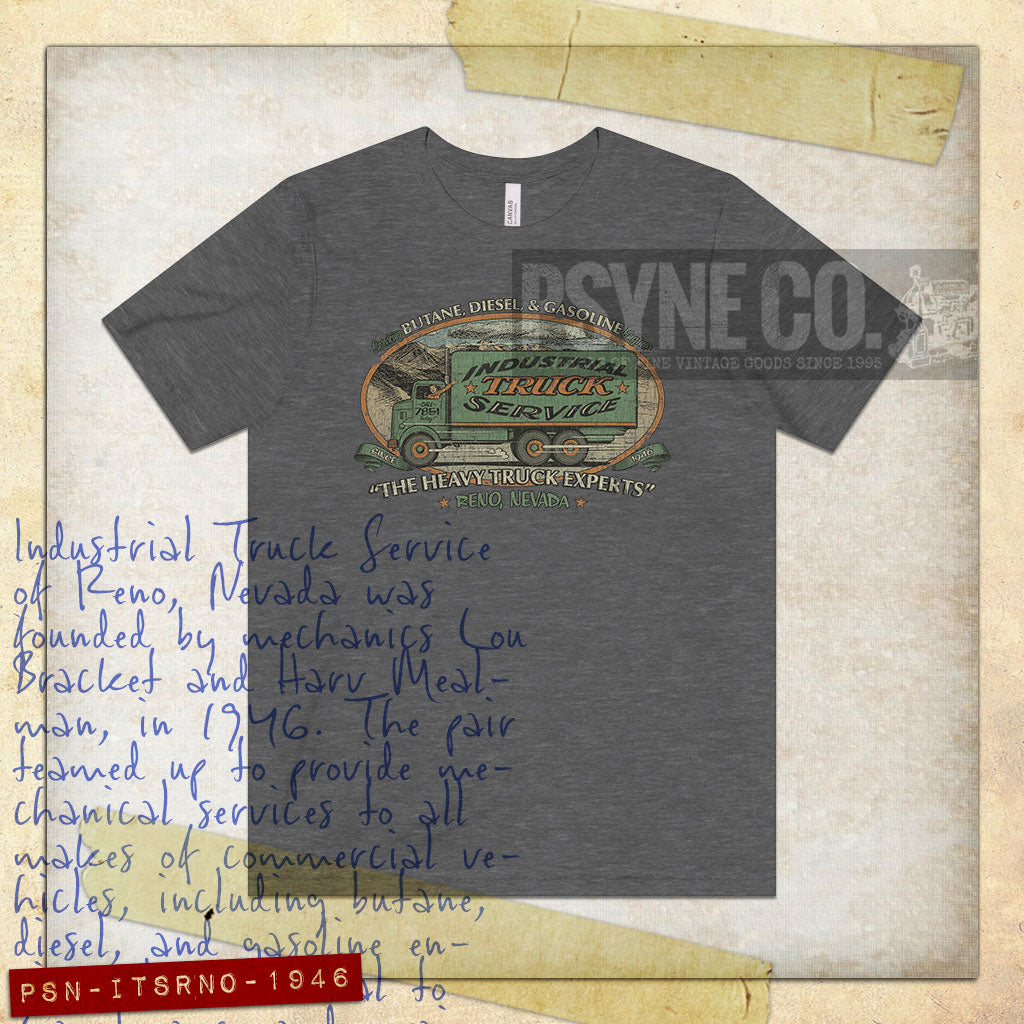 Industrial Truck Service Reno 1946 Vintage Men's T-Shirt