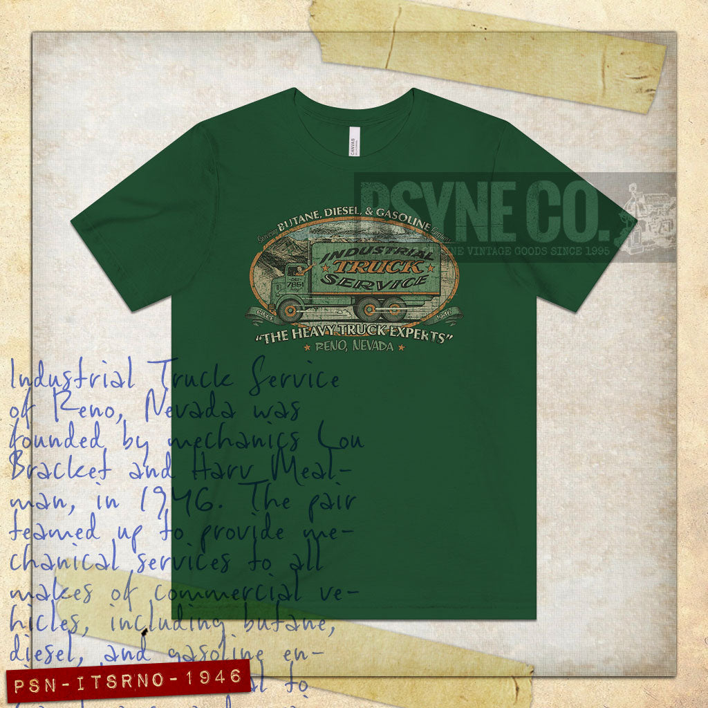 Industrial Truck Service Reno 1946 Vintage Men's T-Shirt