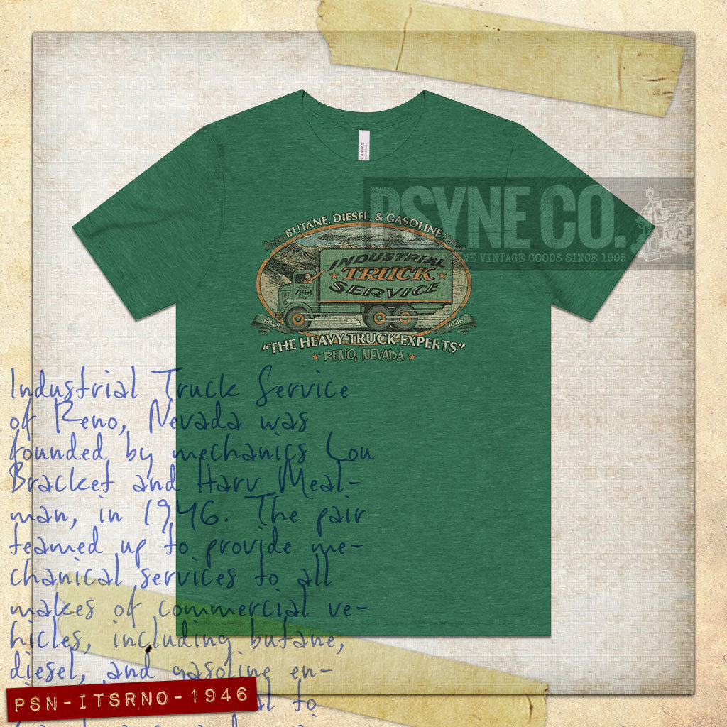 Industrial Truck Service Reno 1946 Vintage Men's T-Shirt