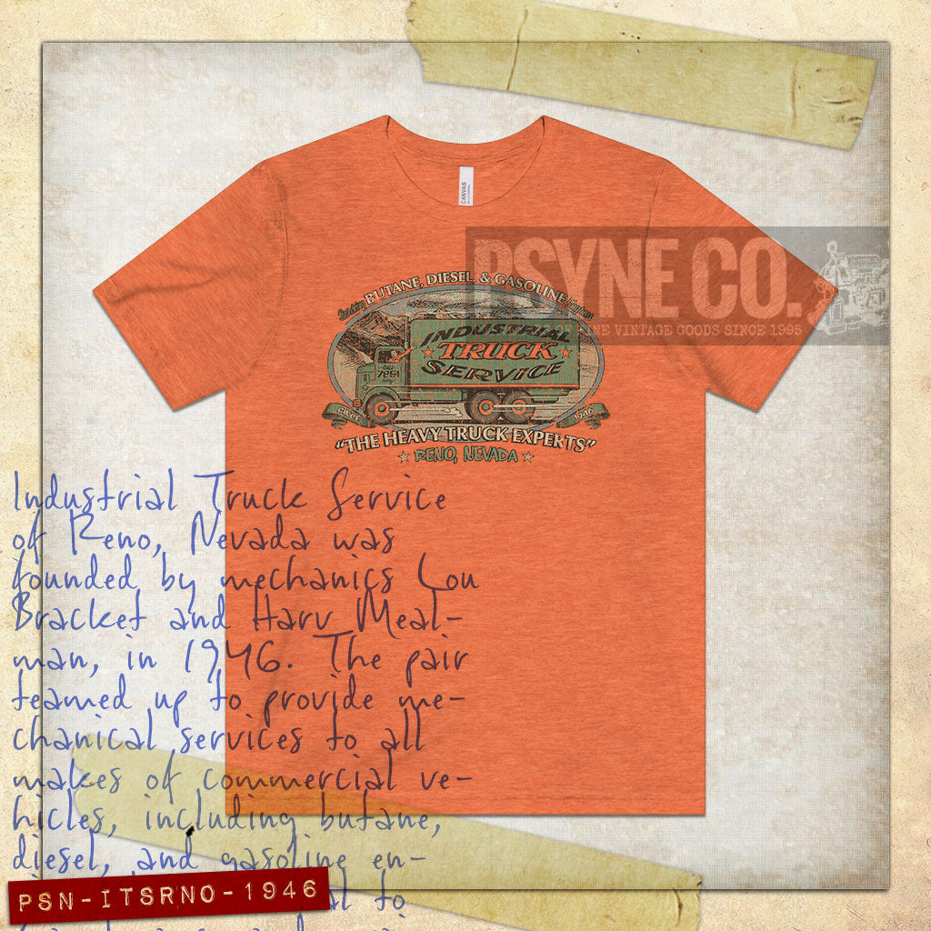 Industrial Truck Service Reno 1946 Vintage Men's T-Shirt