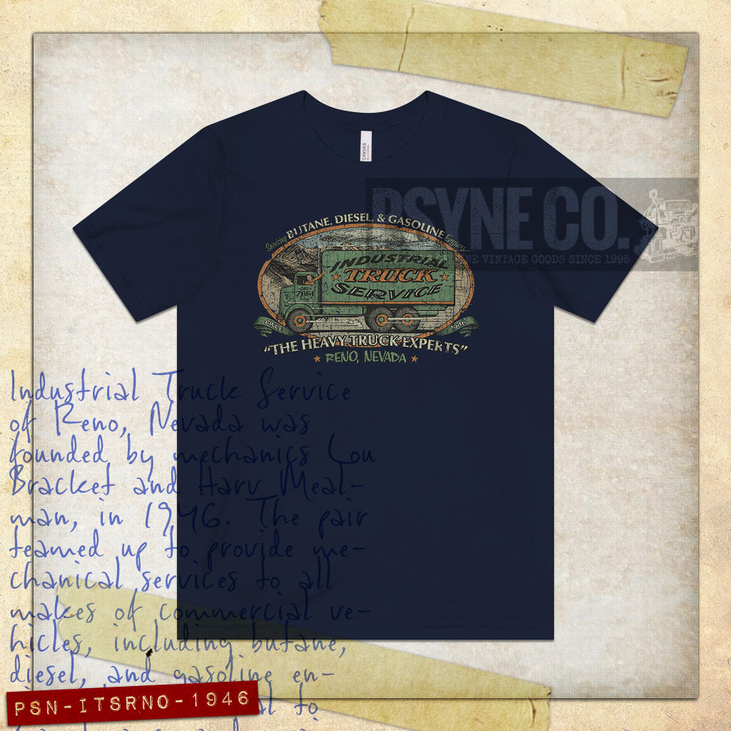 Industrial Truck Service Reno 1946 Vintage Men's T-Shirt