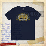J & W Machine West Virgina 1964 Vintage Men's T-Shirt