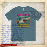 Jaws: Under Construction 1983 Vintage Men's T-Shirt