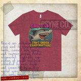Jaws: Under Construction 1983 Vintage Men's T-Shirt