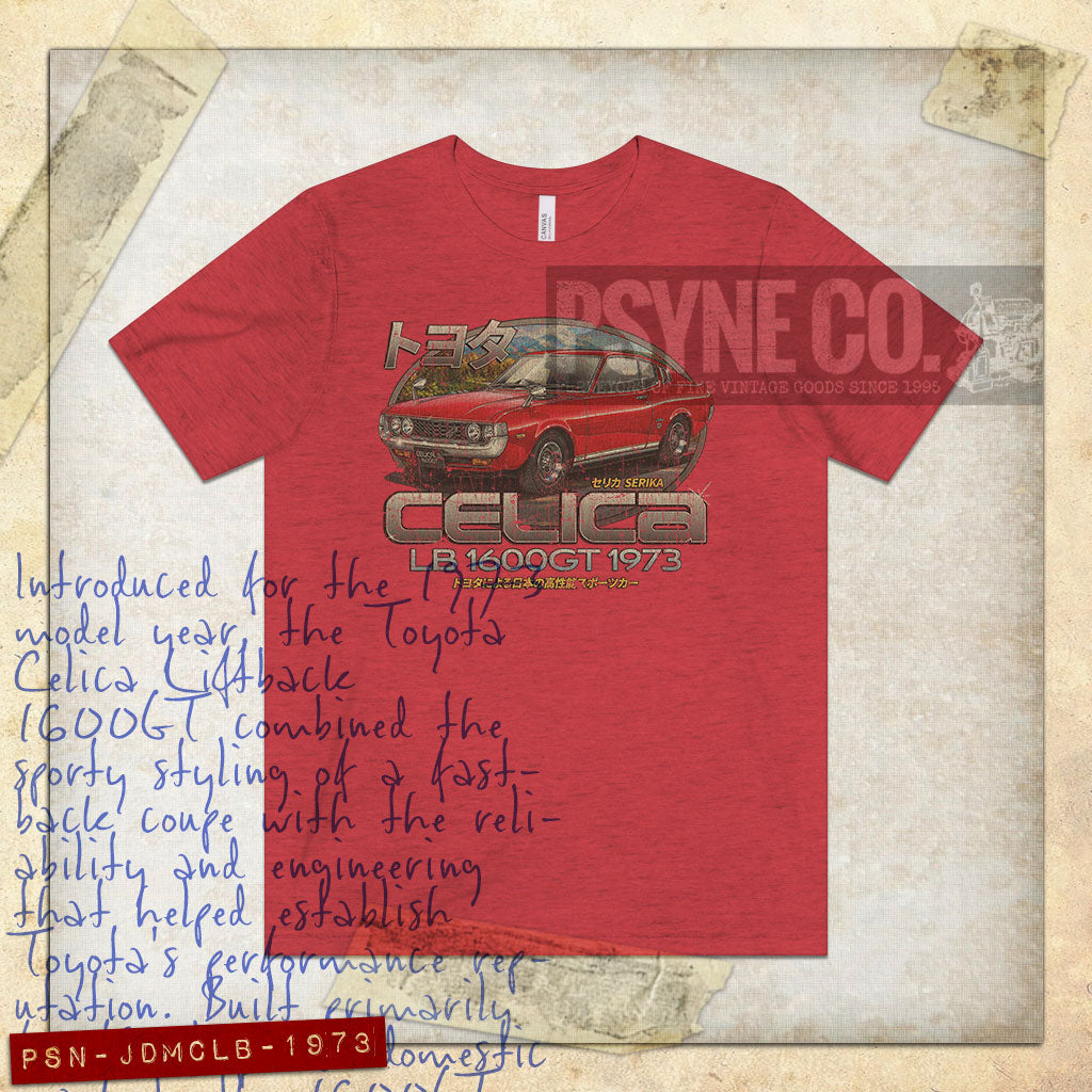 JDM Celica LB 1600GT 1973 Vintage Men's T-Shirt