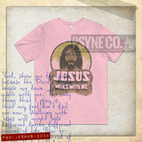 Jesus Walks With Me 2004 Vintage Men's T-Shirt