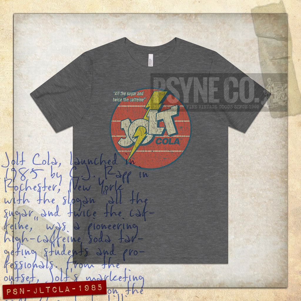 Jolt Cola 1985 Vintage Men's T-Shirt