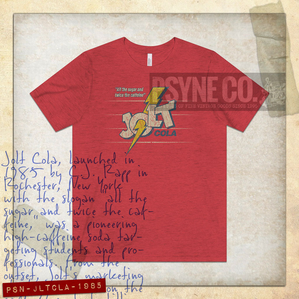 Jolt Cola 1985 Vintage Men's T-Shirt