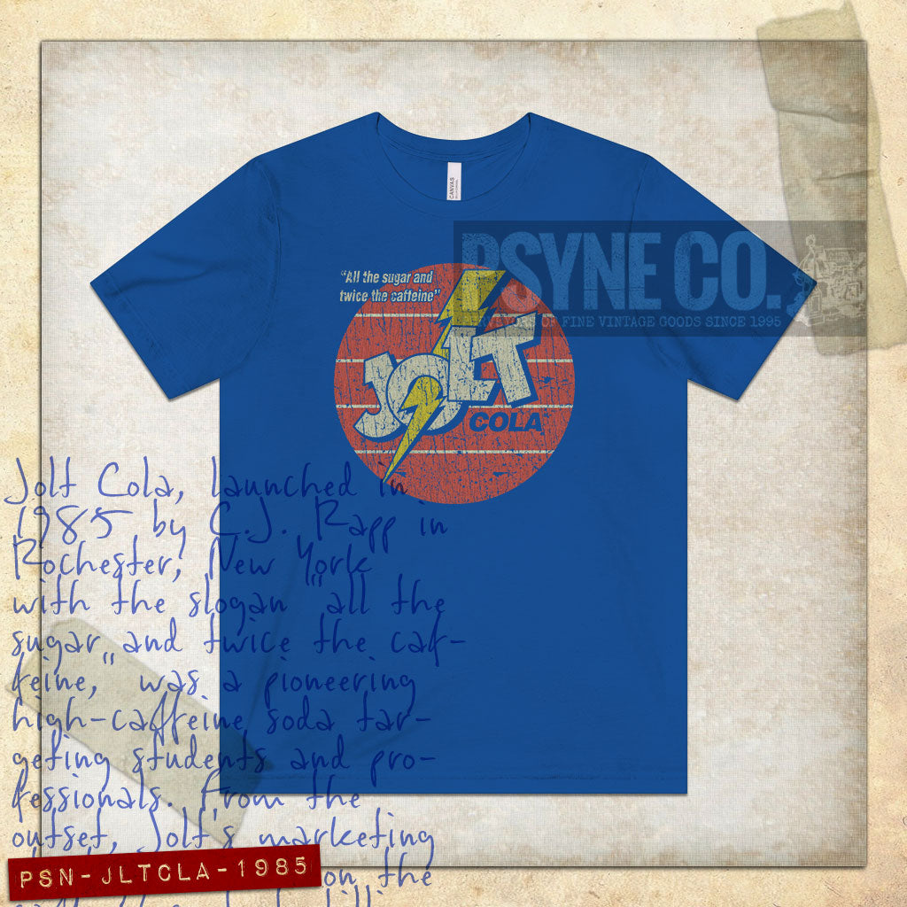 Jolt Cola 1985 Vintage Men's T-Shirt